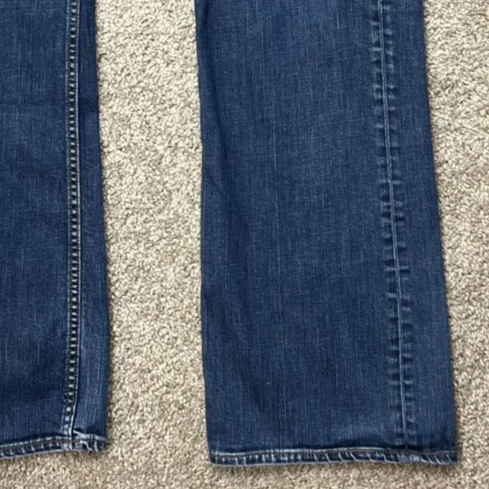 Banana Republic Jeans Mens 38x36 Medium Wash Straight Leg Stretch 5 Pocket Denim